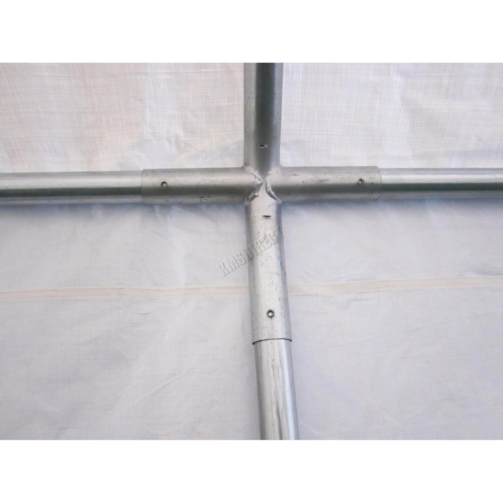 BIRCHTREE Carport 3m x 6m x 2.6m White