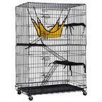 PawHaven Cat Cage Metal 05 Black