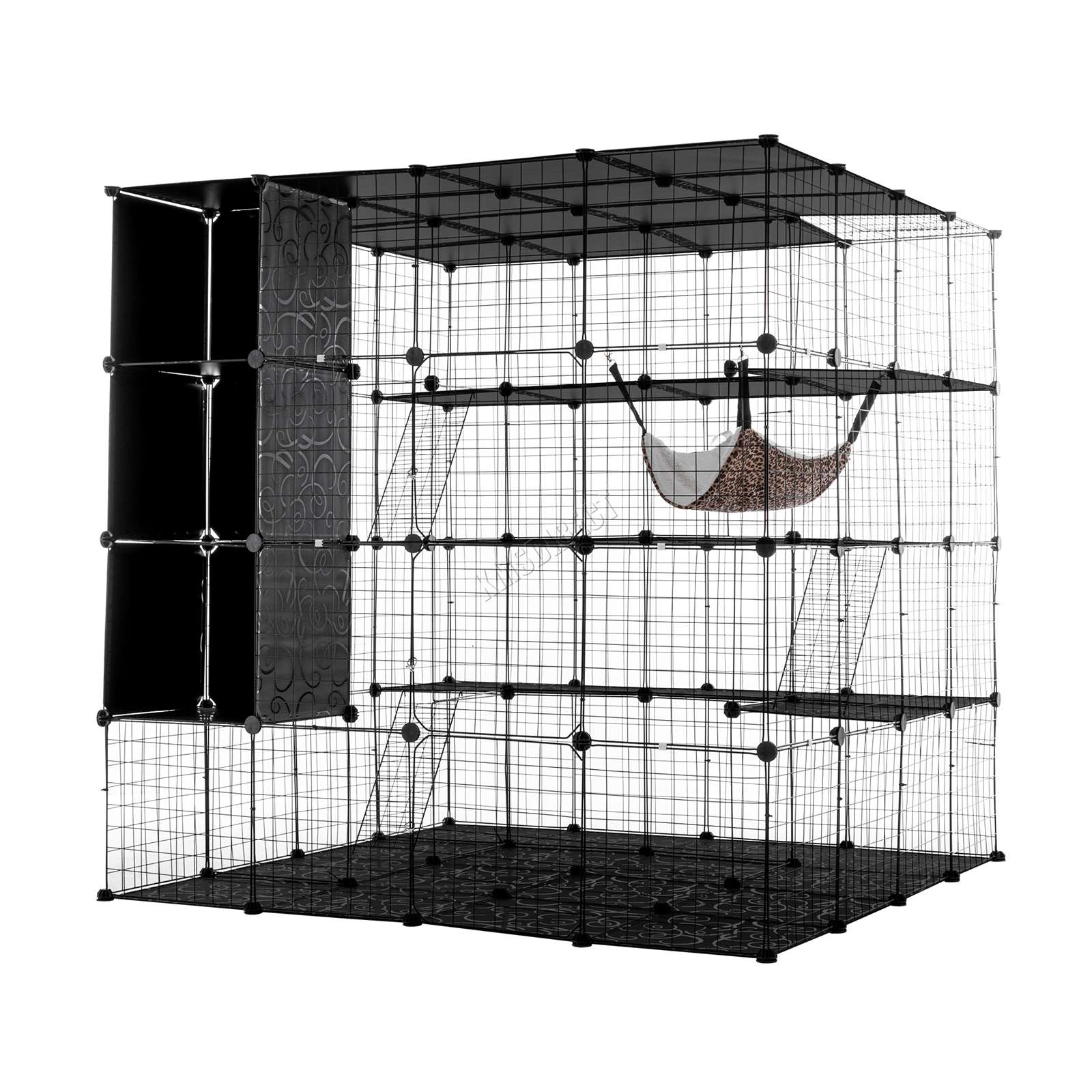 PawHaven Cat Cage Indoor Large Metal Wire