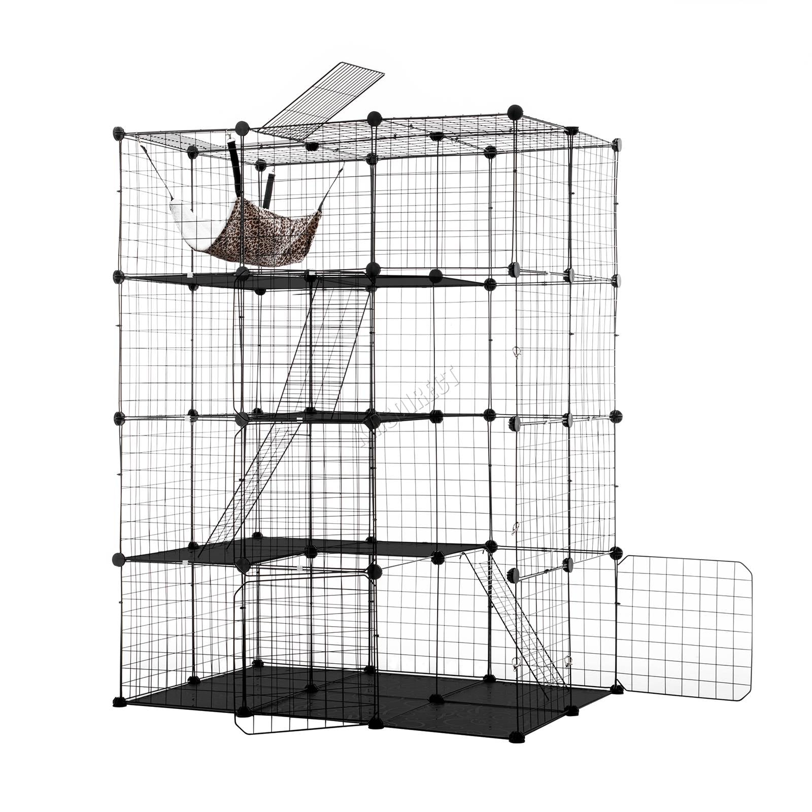 PawHaven Cat Cage Indoor Large Metal Wire