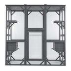 PawHaven Cat Cage Wood PH-CC-04 Grey