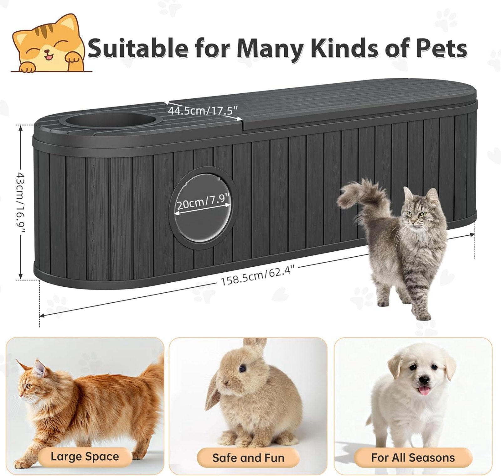 PawHaven Cat House PH-CS01