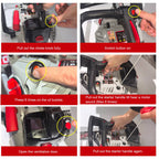 SwitZer 25cc 1000W Petrol Chainsaw 10"