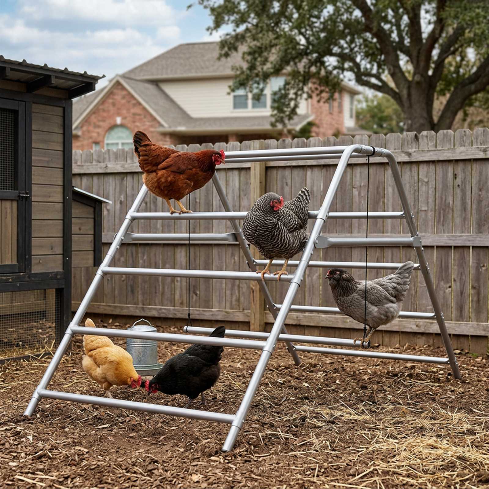 PawHaven Chicken Metal PH-MCP02 Silver