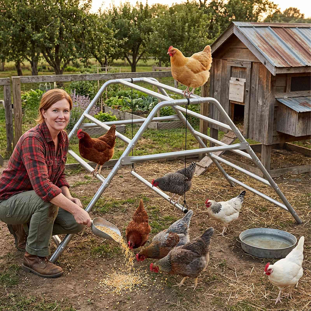 PawHaven Chicken Metal PH-MCP02 Silver