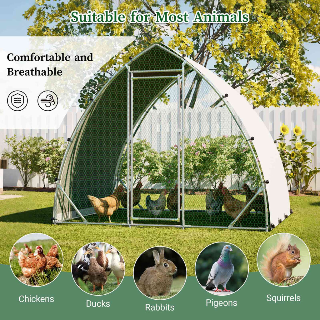 PawHaven Chicken Pet Run Cage CRC10 2.5X2X2M