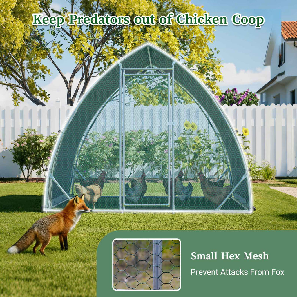 PawHaven Chicken Pet Run Cage CRC10 2.5X2X2M