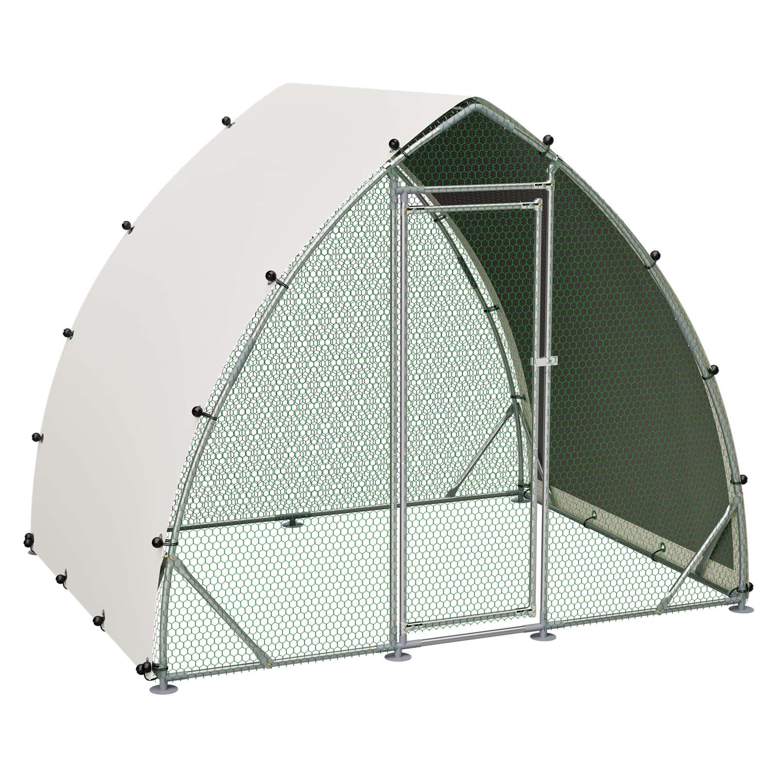 PawHaven Chicken Pet Run Cage CRC10 2.5X2X2M