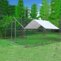 PawHaven Chicken Run Cage Walk In Coop Metal