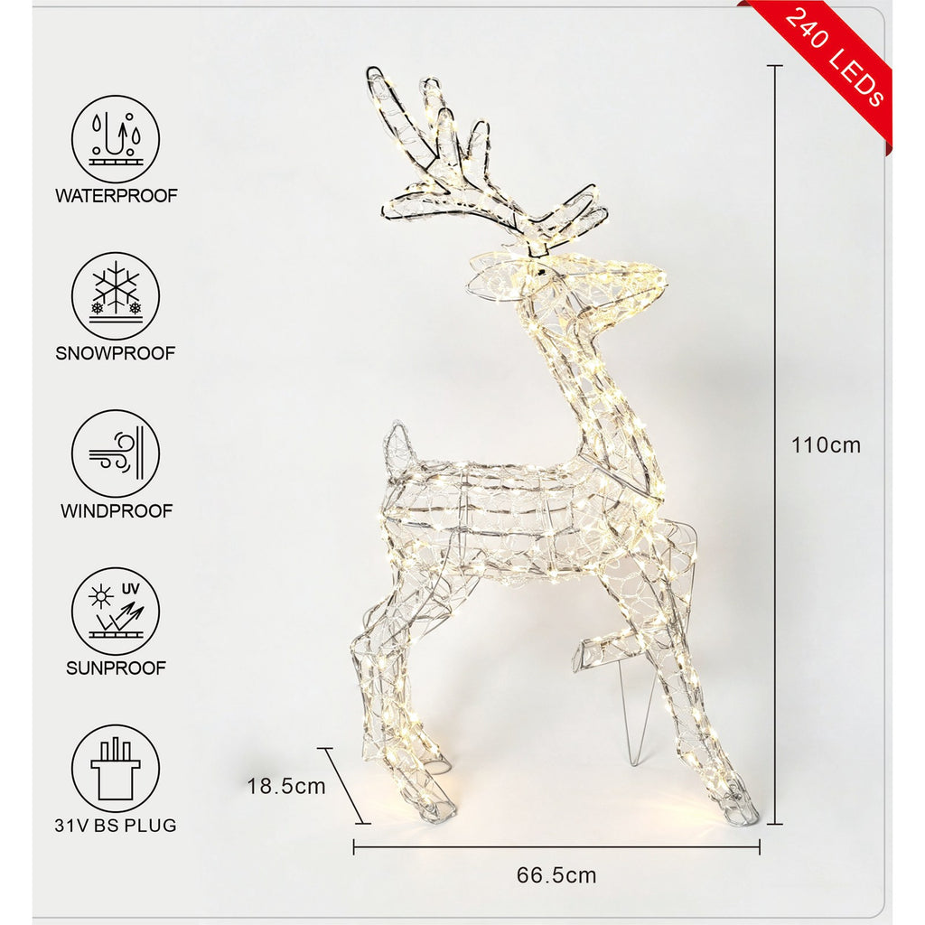 WestWood Christmas Lighted Reindeer