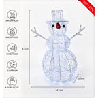 WestWood Acrylic Christmas Snowman Light