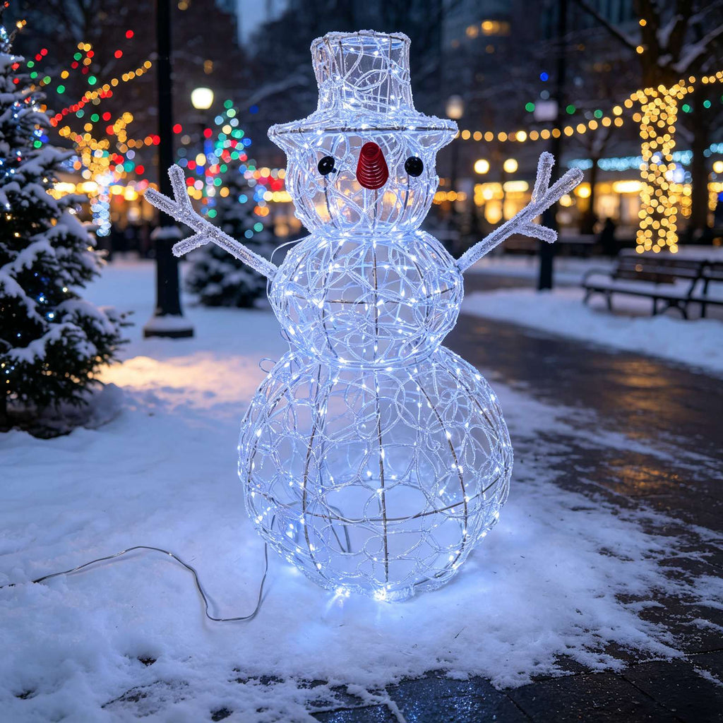 WestWood Acrylic Christmas Snowman Light