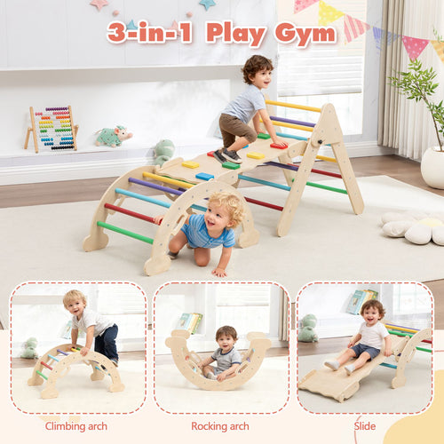 Galactica Wooden Small Climbing Frame