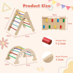 Galactica Wooden Small Climbing Frame