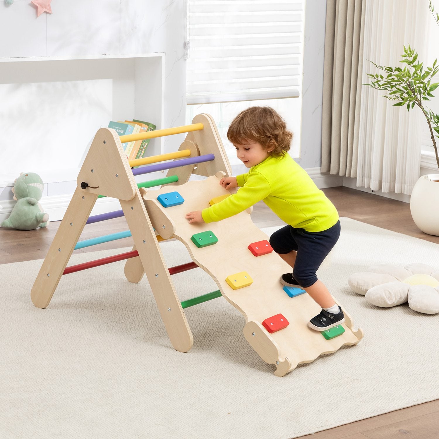 Galactica Wooden Small Climbing Frame