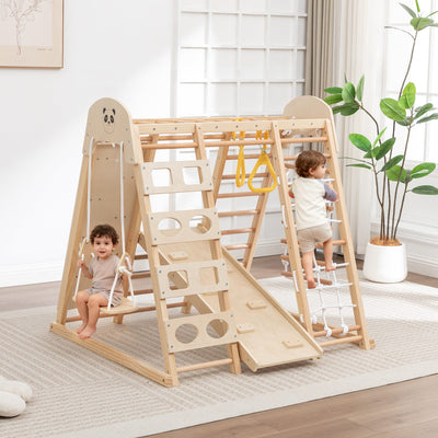 Galactica Large Wooden Climbing Frame