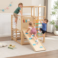 GALACTICA 9-in-1 Wooden Indoor Jungle Gym Playset PG09