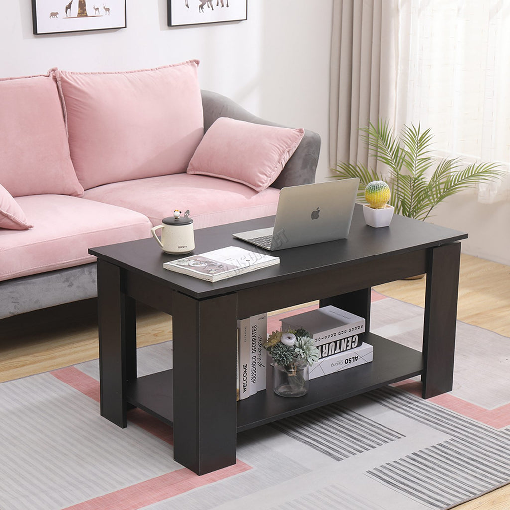 WestWood Coffee Table Lift Up Top Desk