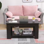 WestWood Coffee Table Lift Up Top Desk