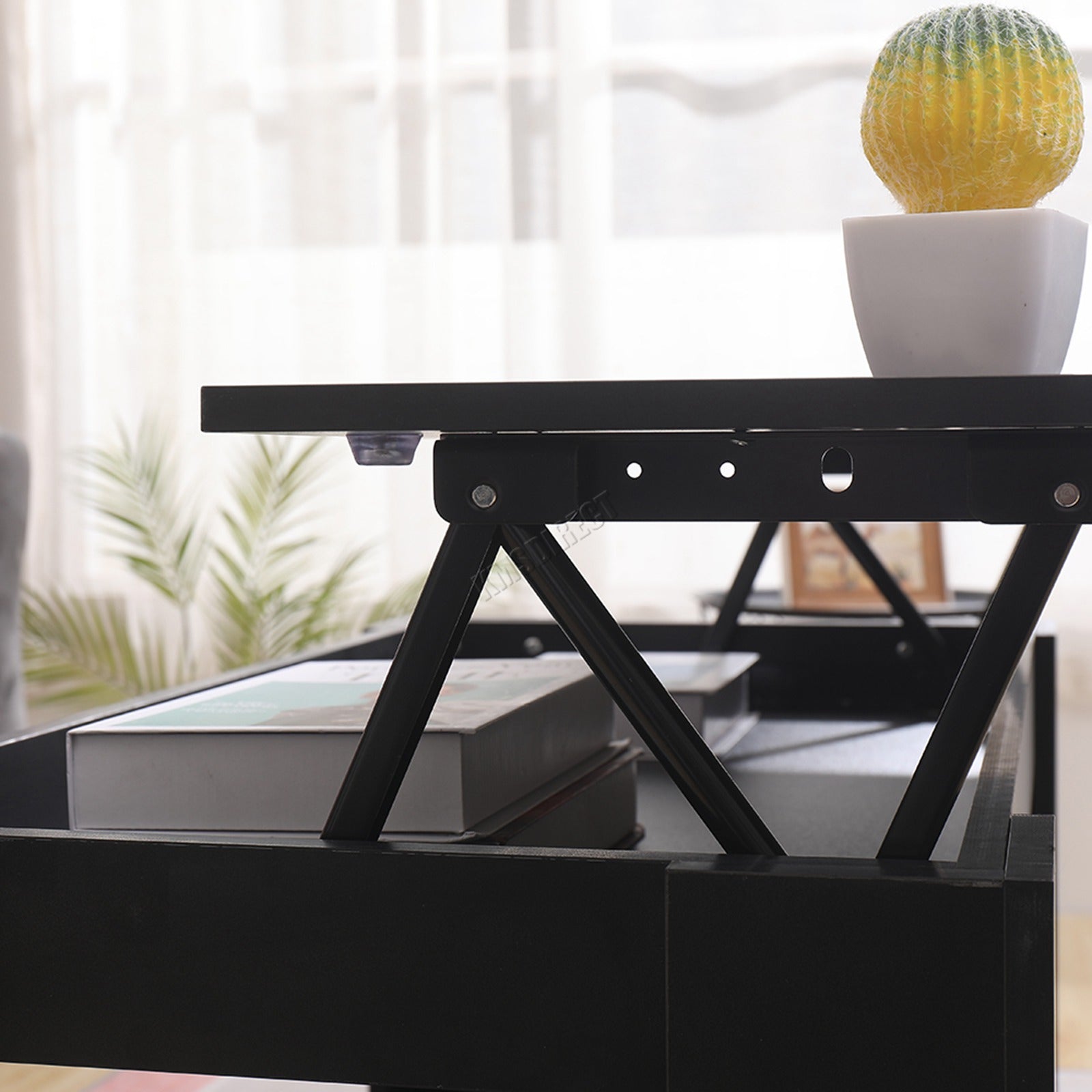 WestWood Coffee Table Lift Up Top Desk