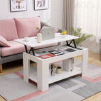 WestWood Coffee Table Lift Up Top Desk