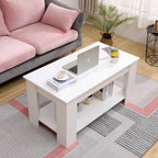 WestWood Coffee Table Lift Up Top Desk