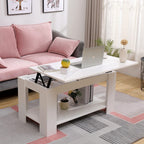 WestWood Coffee Table Lift Up Top Desk