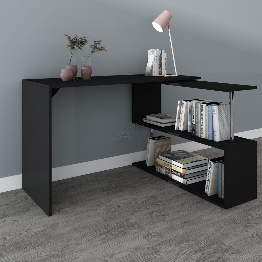 WestWood Rotary L-Shape Corner Computer Desk CD18