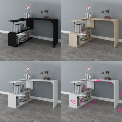 WestWood Rotary L-Shape Corner Computer Desk CD18