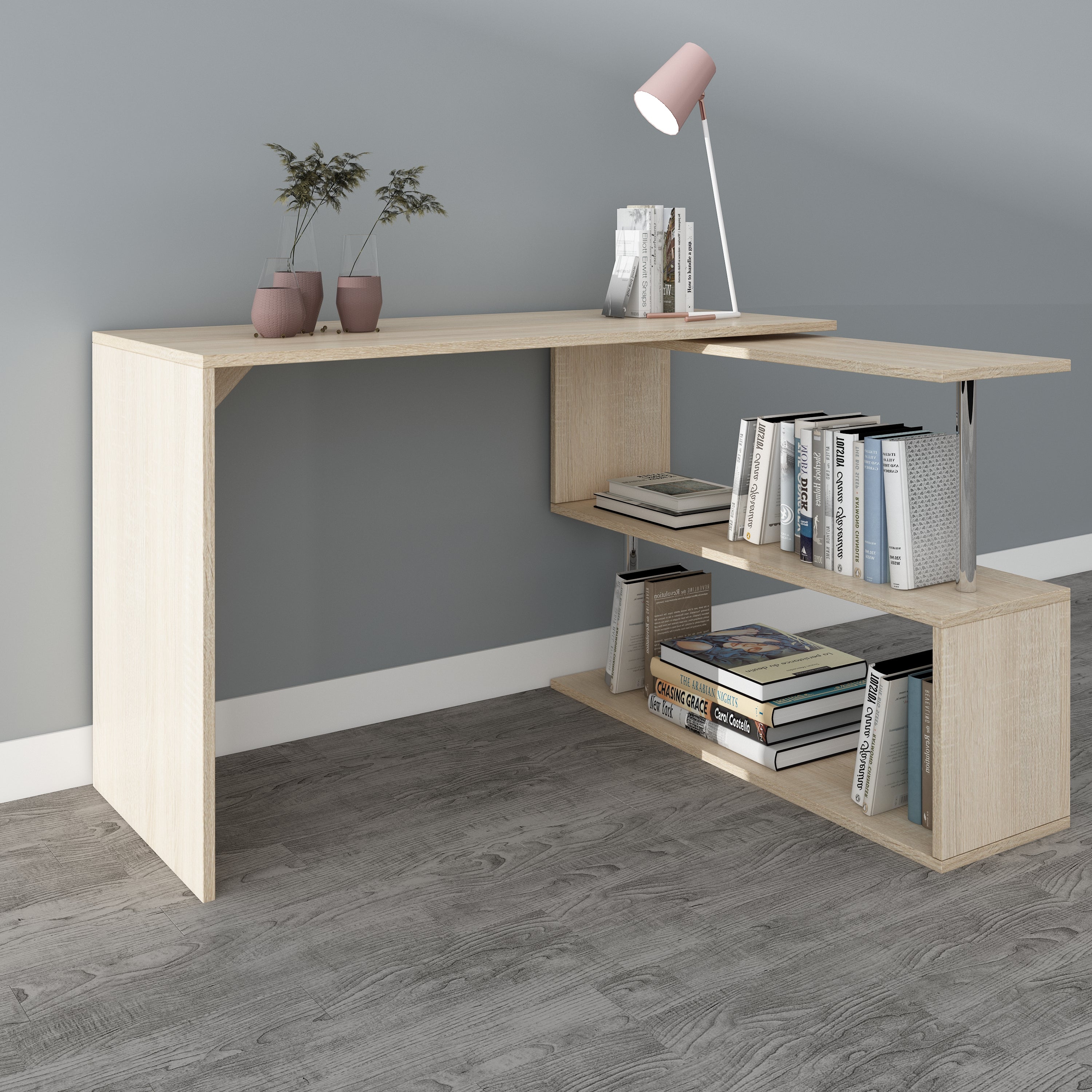WestWood Rotary L-Shape Corner Computer Desk CD18