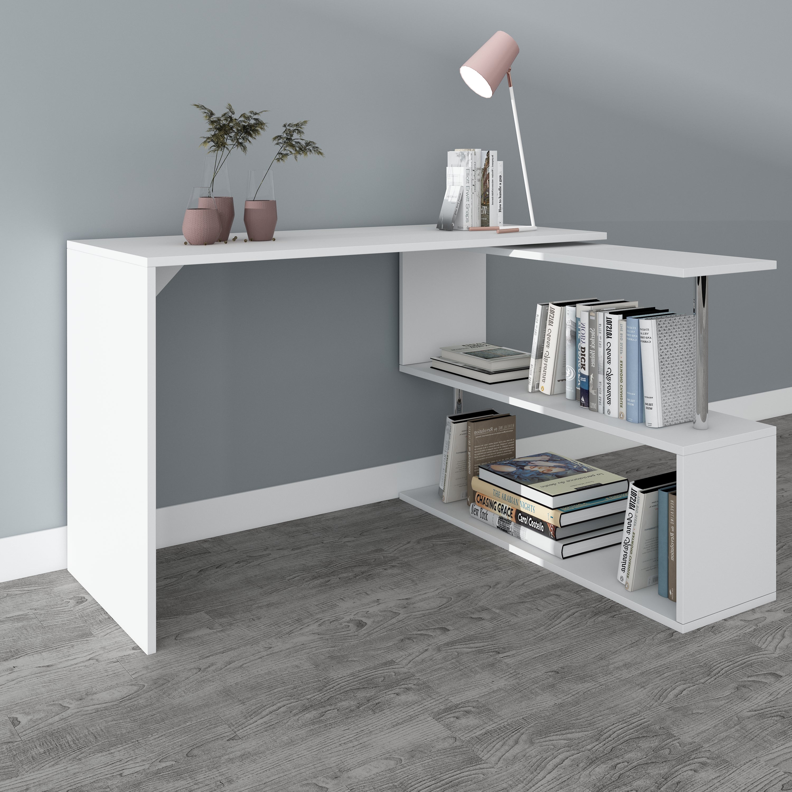 WestWood Rotary L-Shape Corner Computer Desk CD18