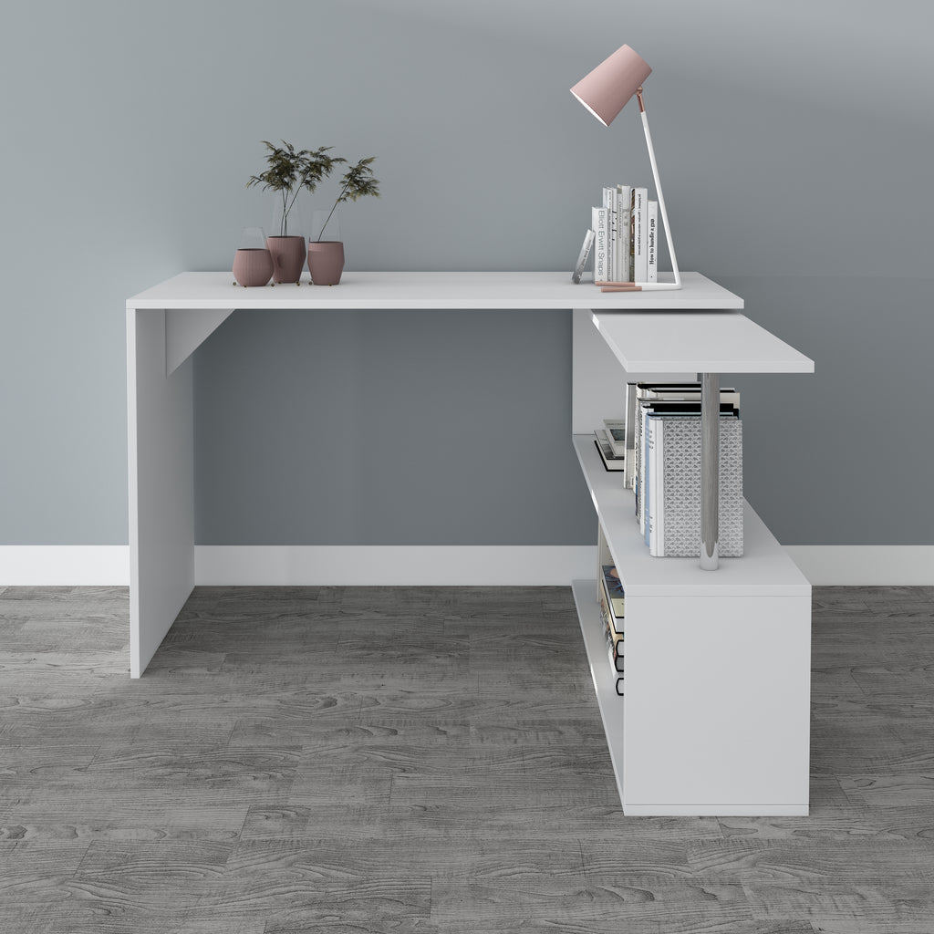 WestWood Rotary L-Shape Corner Computer Desk CD18