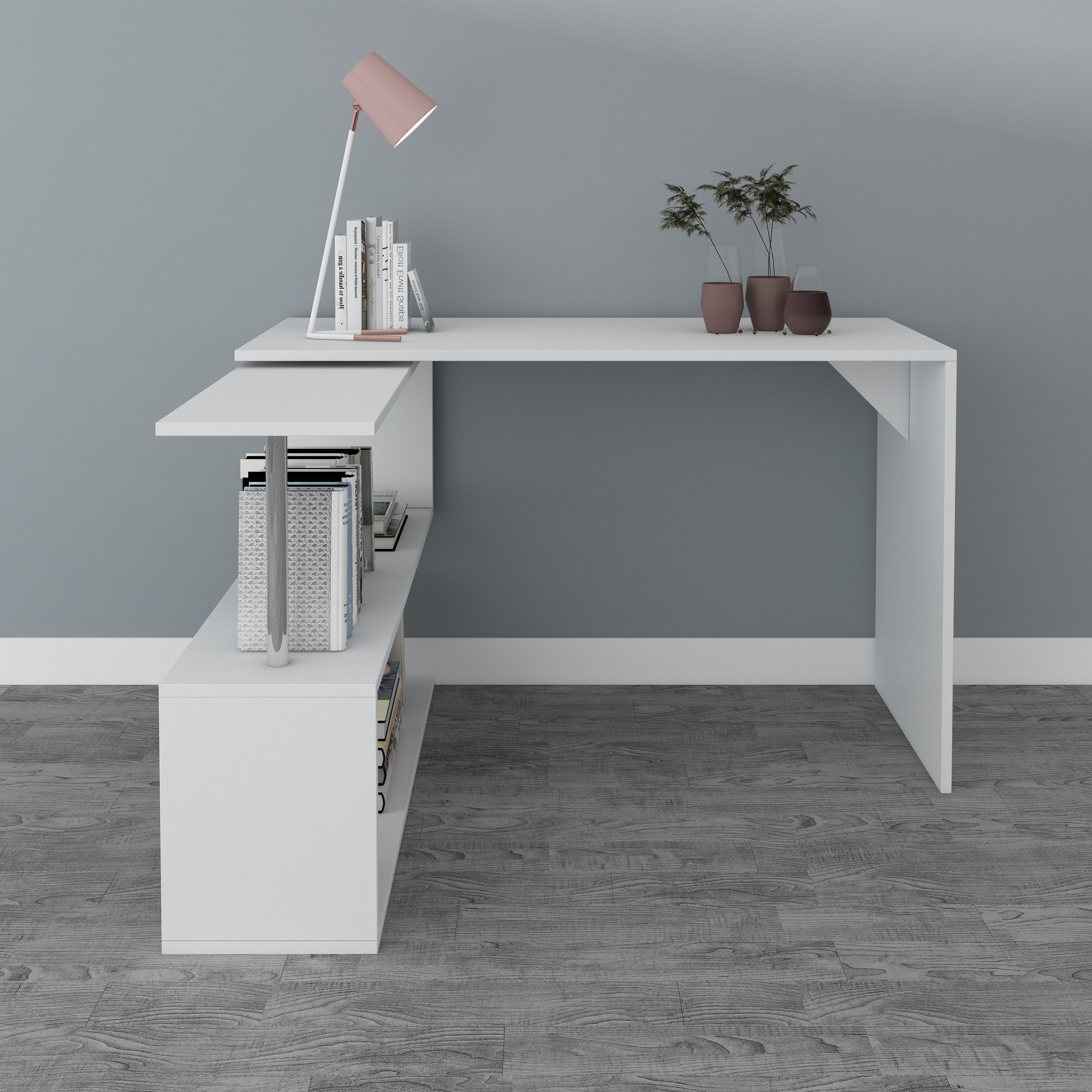 WestWood Rotary L-Shape Corner Computer Desk CD18