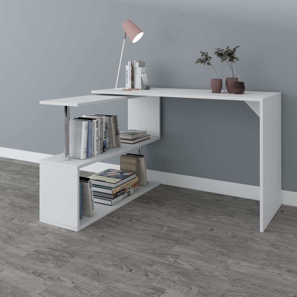 WestWood Rotary L-Shape Corner Computer Desk CD18
