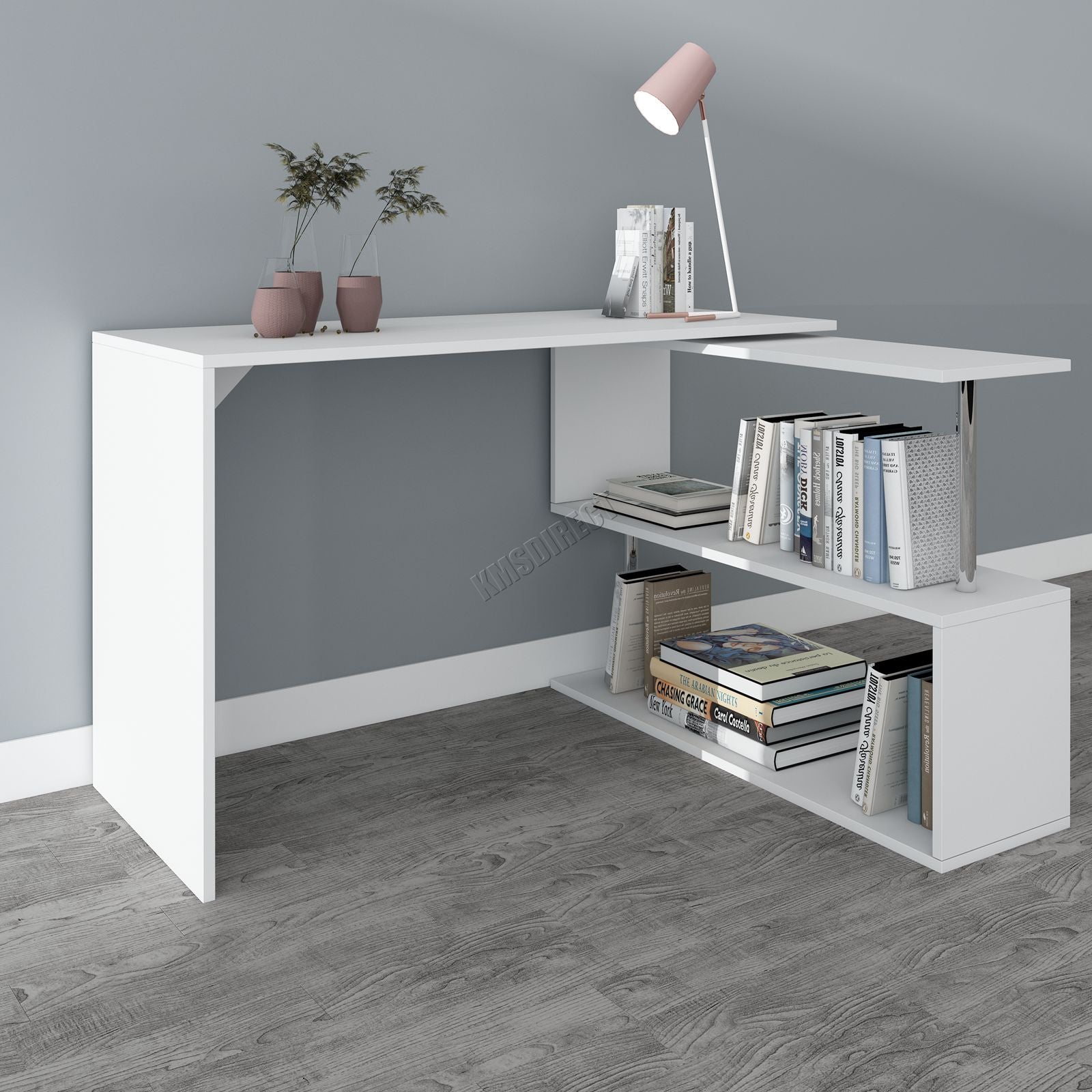 WestWood Rotary L-Shape Corner Computer Desk CD18