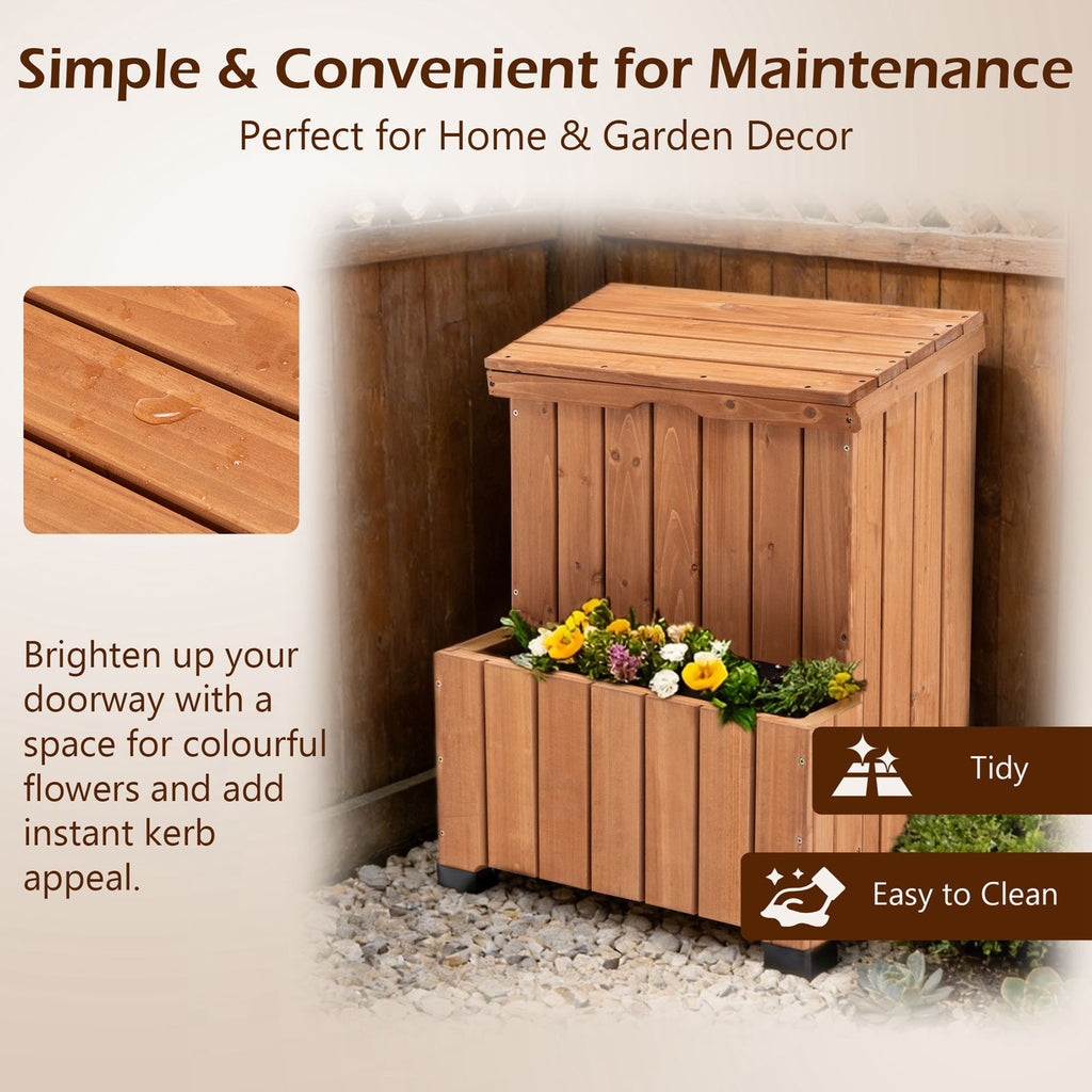 Birchtree 2-In-1 Parcel Box And Planter
