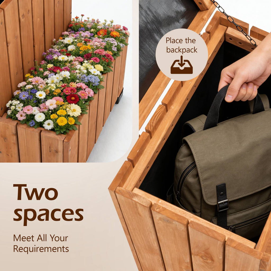 Birchtree 2-In-1 Parcel Box And Planter