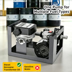 SwitZer 550W Diesel Transfer Pump With Flow Meter