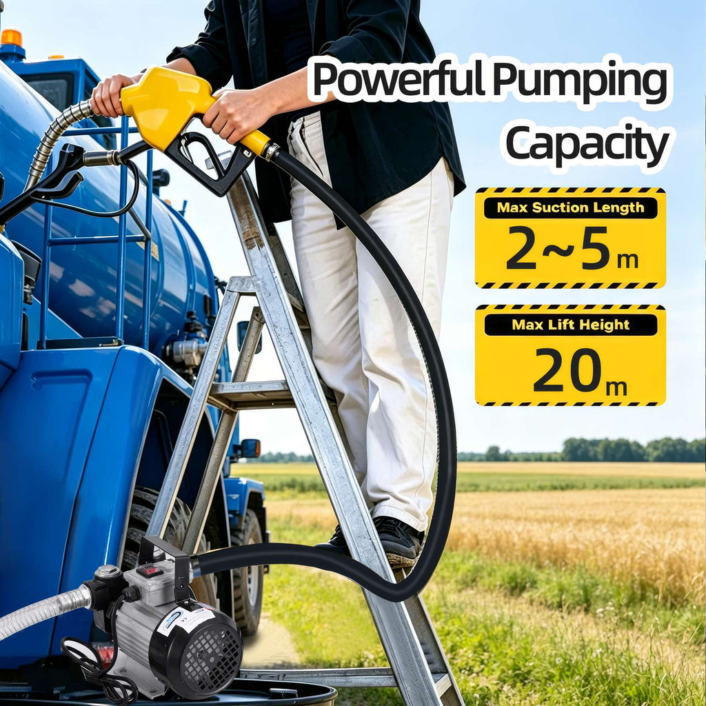 SwitZer 550W Diesel Transfer Pump Kit