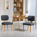 WestWood Set of 2 Fabric Dining Chair