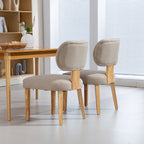 WestWood Set of 2 Fabric Dining Chair