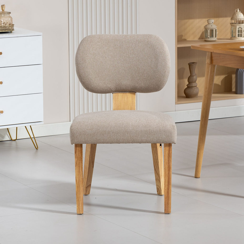 WestWood Set of 2 Fabric Dining Chair