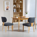 WestWood Set of 2 Fabric Dining Chair
