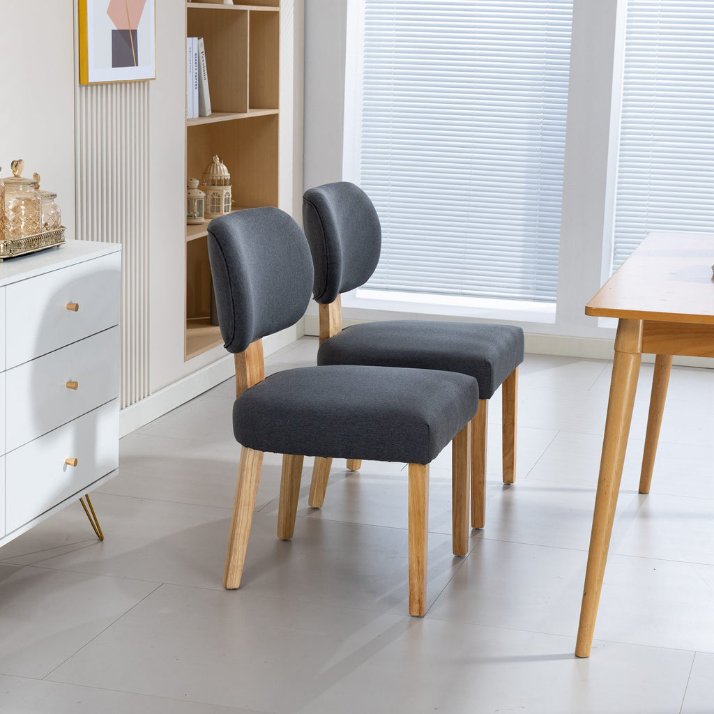 WestWood Set of 2 Fabric Dining Chair
