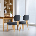 WestWood Set of 2 Fabric Dining Chair