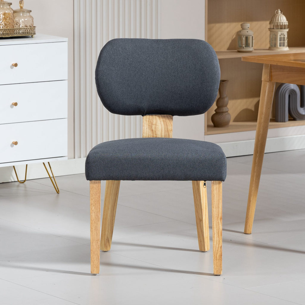 WestWood Set of 2 Fabric Dining Chair