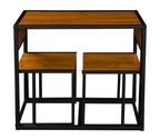 WestWood Dining Table and 2 Chairs Set WW-DS14 Walnut
