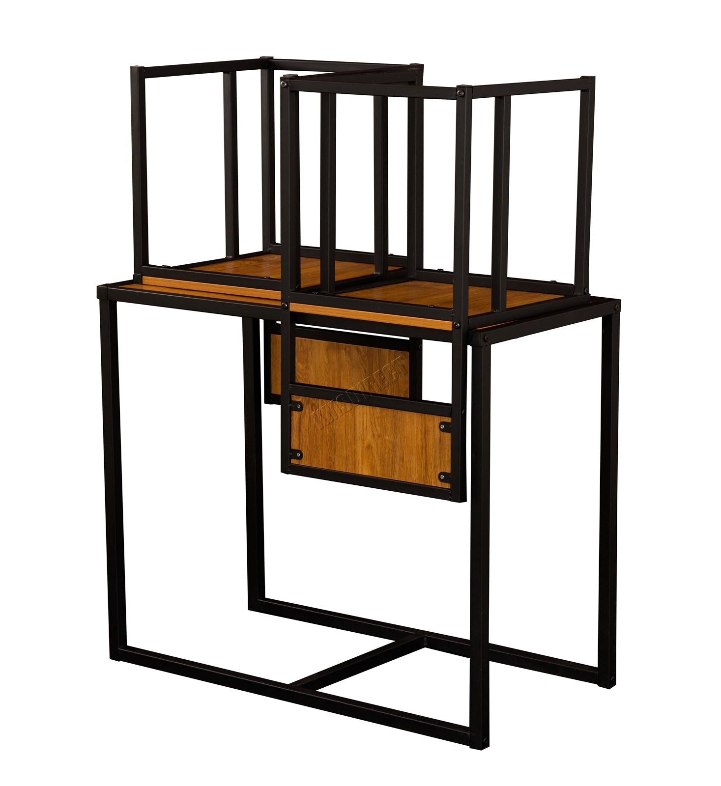 WestWood Dining Table and 2 Chairs Set WW-DS14 Walnut