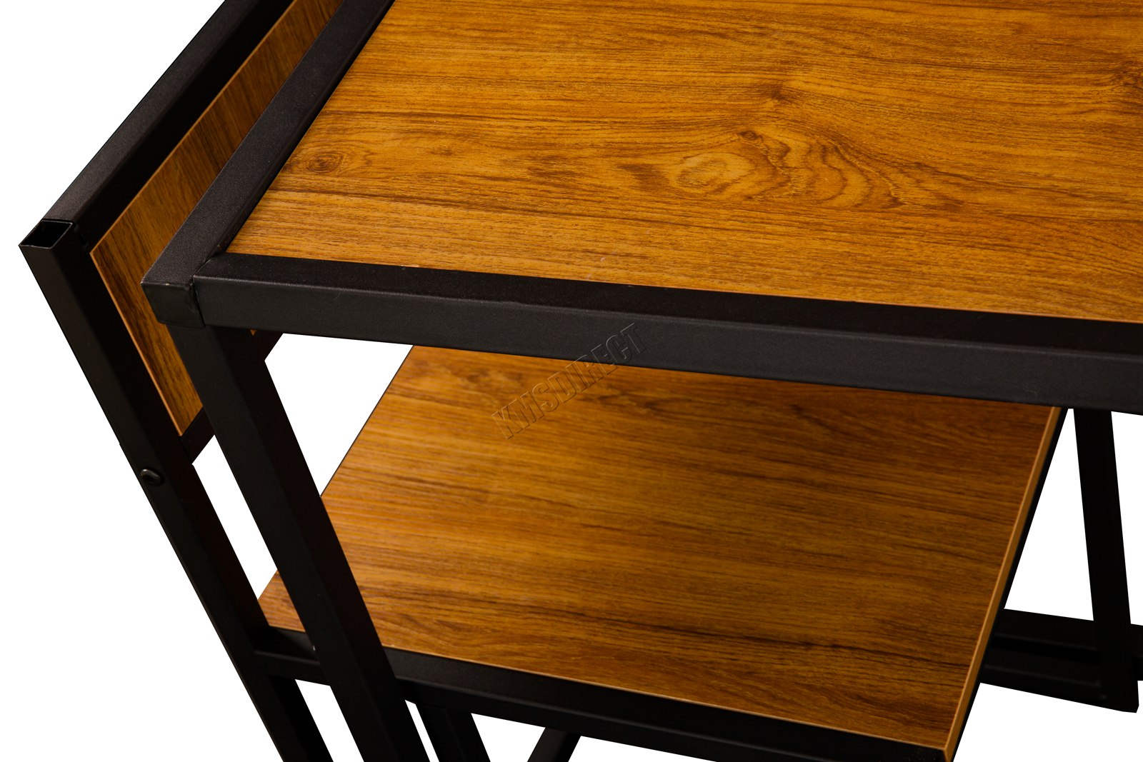 WestWood Dining Table and 2 Chairs Set WW-DS14 Walnut