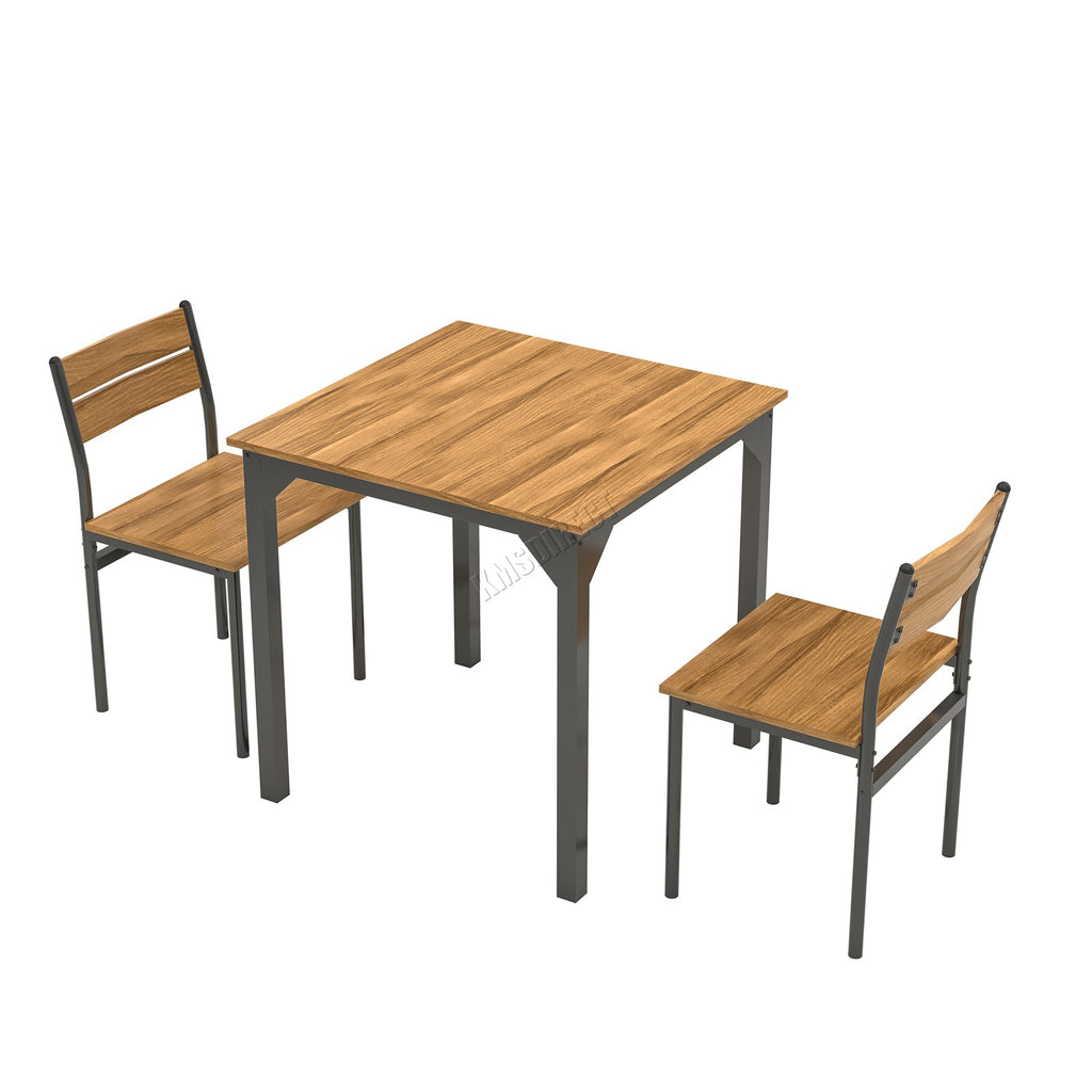 WestWood Dining Table 2 Chairs DS19 Natural